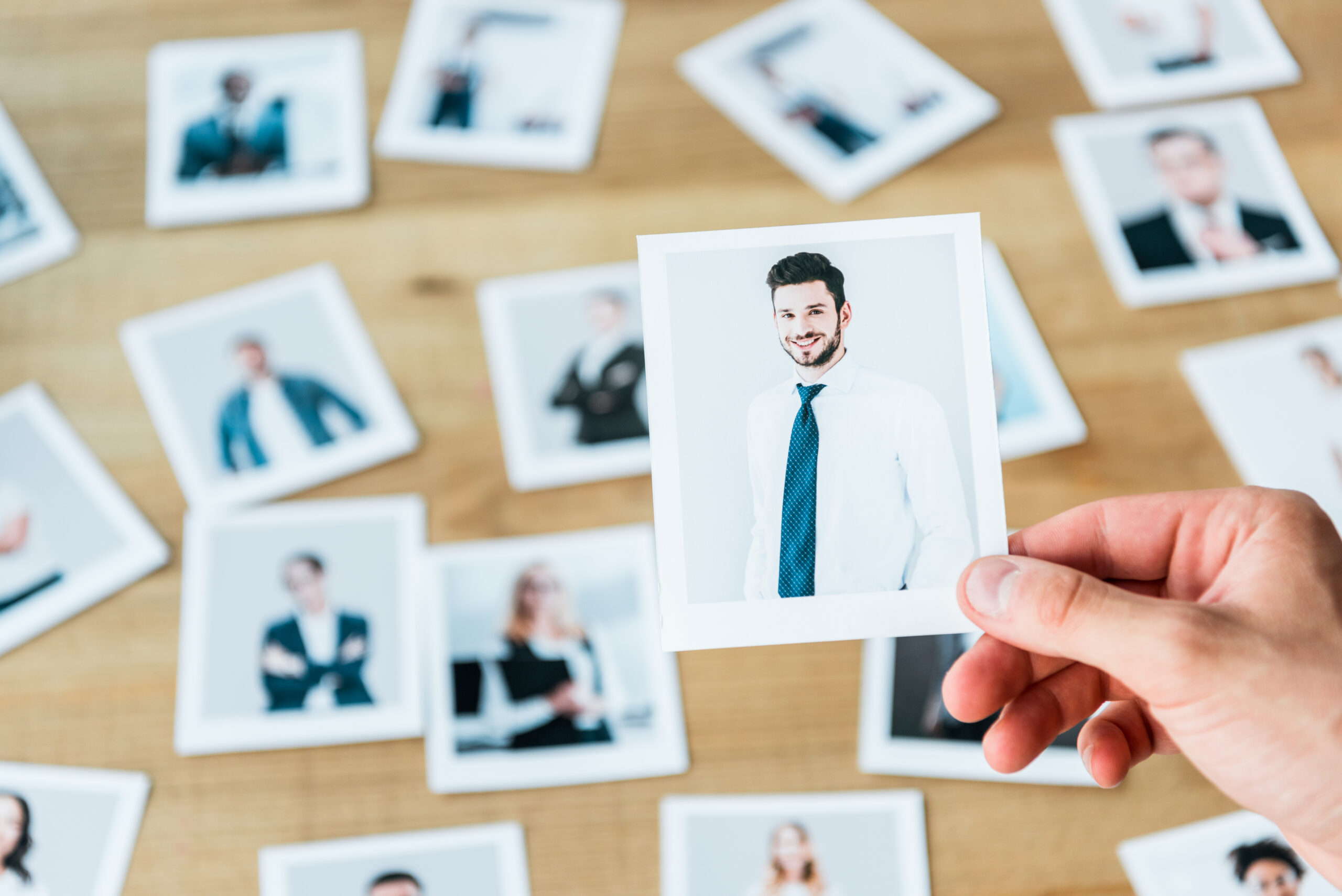 Hiring manager reviewing candidate shortlist
